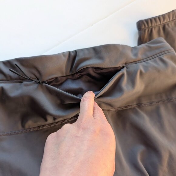 Rabbit Gray Defroster Speed Tights Winter Sports Running Activewear Sz:SM - Picture 9 of 15